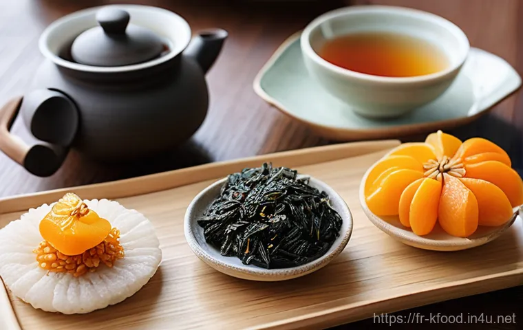 한식 요리에 활용하는 천연재료 - **Prompt 2: The Art of Korean Fermentation - Kimchi, Gochujang, and Doenjang**
    A detailed, close...