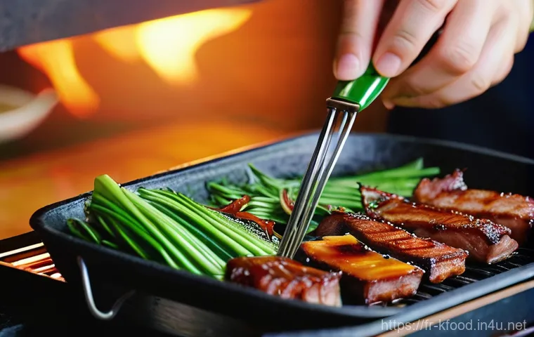 한식 양념 종류별 활용법 - **Prompt 1: A "Harmony of Korean Flavors" - Modern Culinary Art**
    "A beautifully lit, top-down s...